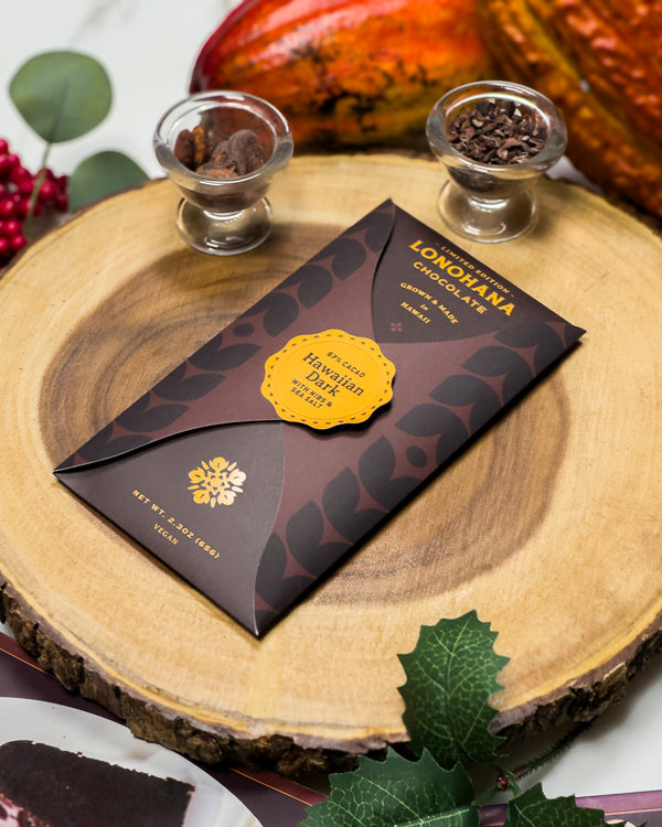 Hawaiian Dark with Nibs & Sea Salt (67%)