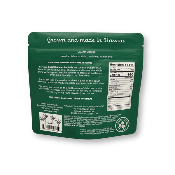 Onomea Matcha Balls