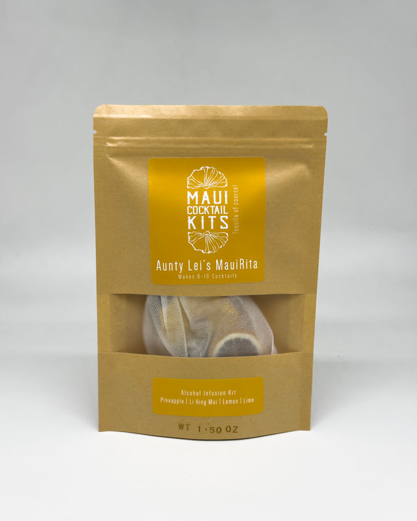 Maui Cocktail Infusion Kits: Aunty Leiʻs Maui-Rita