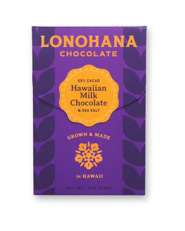 Mini Hawaiian Milk Chocolate with Sea Salt
